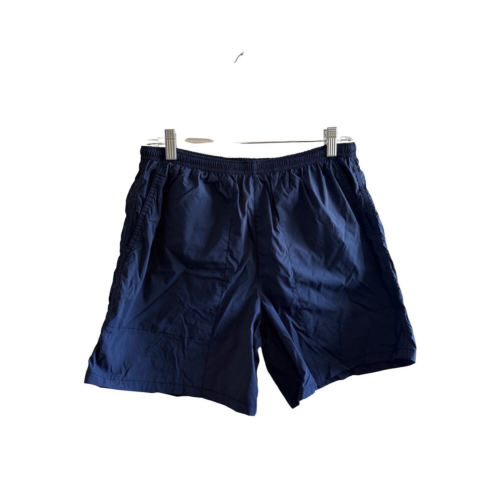 Lands’ End Men’s Navy Swim Trunks M 32-34